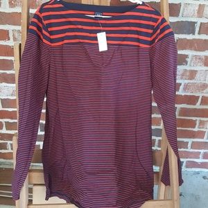 NWT gap Maternity striped top